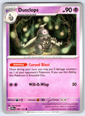 Dusclops Common SV: Prismatic Evolutions 036/131 NM 2025