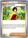 Erika's Invitation Uncommon SV: Scarlet & Violet 151 160/165 NM 2023