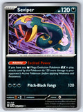 Seviper Reverse Holo Uncommon ME02: Phantasmal Flames 062/094 NM 2025