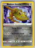 Radiant Steelix Holo Radiant Rare SWSH11: Lost Origin 124/196 NM 2022