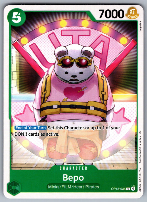 Bepo Foil R Awakening of the New Era OP05-071 NM 2023