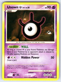 Unown (W) Uncommon Legends Awakened 80/146 LP 2008