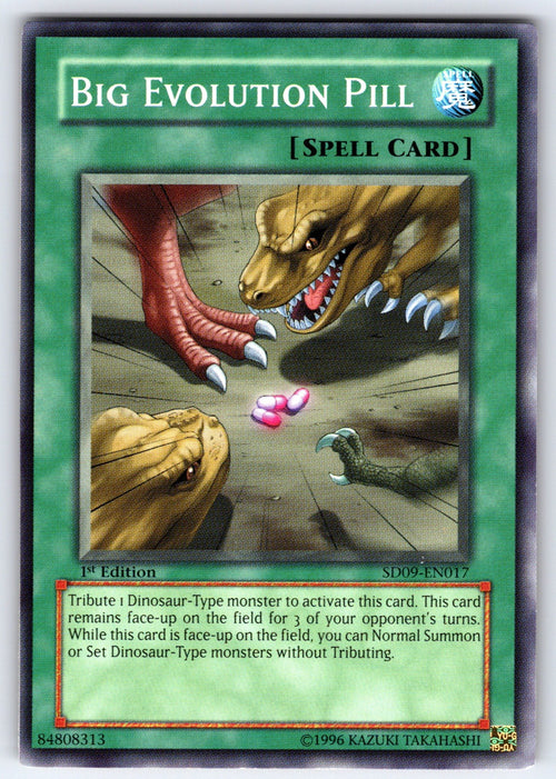 Big Evolution Pill 1st Edition Common Speed Duel GX: Midterm Destruction SGX4-EN