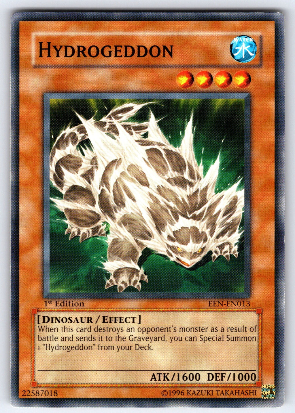 Hydrogeddon 1st Edition Common Speed Duel GX: Midterm Paradox SGX2-ENC03 LP 2022