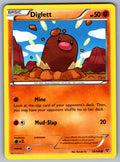 Diglett Common XY Base Set 58/146 LP 2014