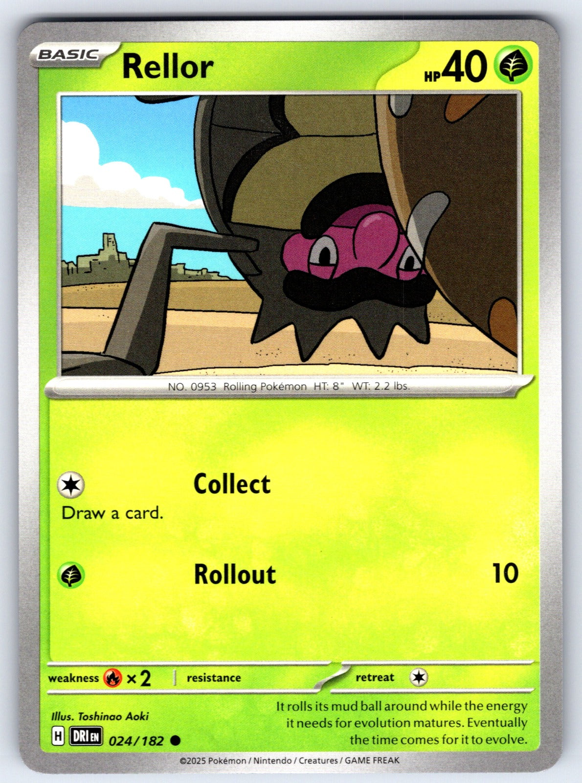 Rellor Common SV10: Destined Rivals 024/182 NM 2025