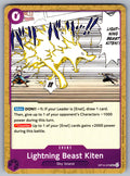 Lightning Beast Kiten UC Adventure on Kami's Island OP15-076 NM 2026