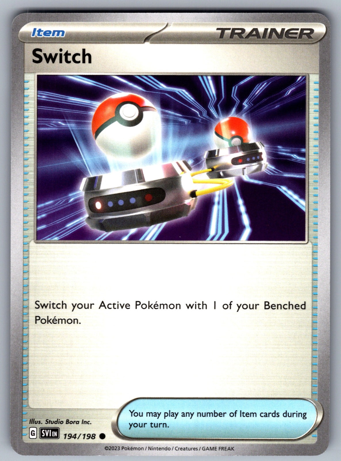 Switch Common SV01: Scarlet & Violet Base Set 194/198 NM 2023
