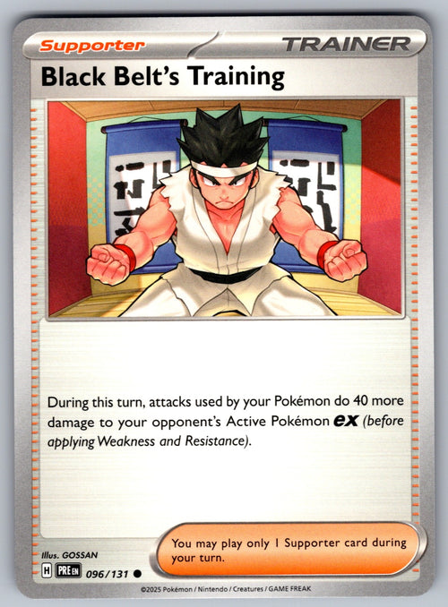 Black Belt's Training Common SV: Prismatic Evolutions 096/131 NM 2025