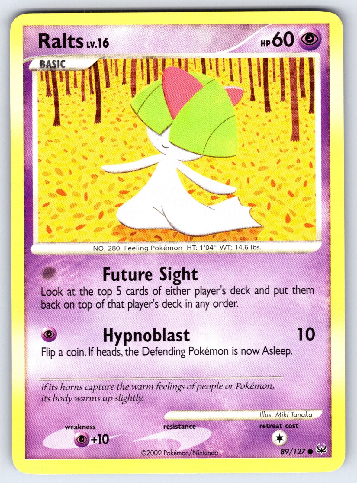 Ralts Common Platinum 89/127 LP 2009