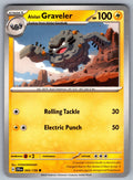 Alolan Graveler Common SV09: Journey Together 045/159 NM 2025