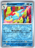 Croconaw Reverse Holo Common SV05: Temporal Forces 040/162 NM 2024