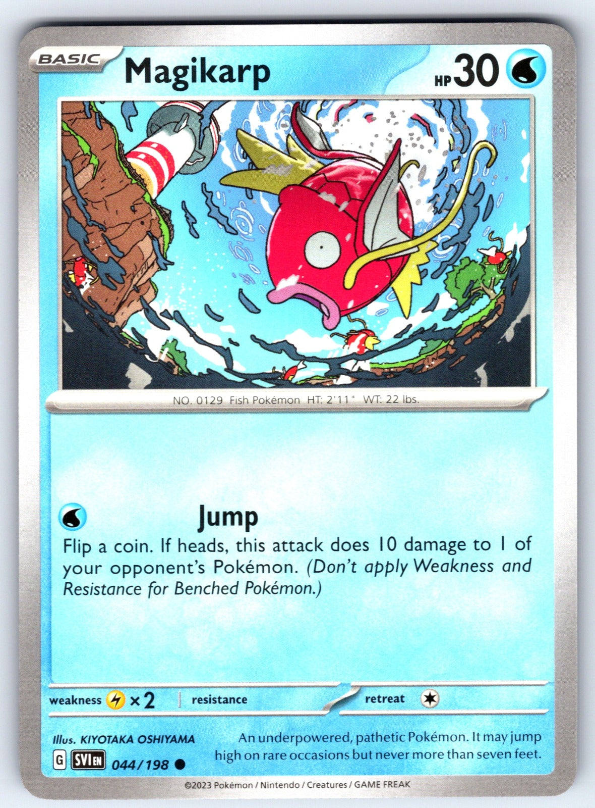 Magikarp Common SV01: Scarlet & Violet Base Set 044/198 NM 2023