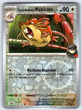 Team Rocket's Raticate Reverse Holo Common SV10: Destined Rivals 148/182 NM 2025