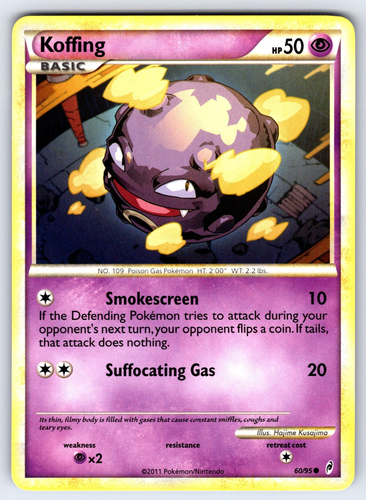 Koffing Common Call of Legends 60/95 LP 2011