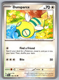 Dunsparce Common SV02: Paldea Evolved 156/193 NM 2023