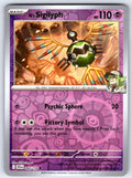 N's Sigilyph Reverse Holo Common SV09: Journey Together 064/159 NM 2025