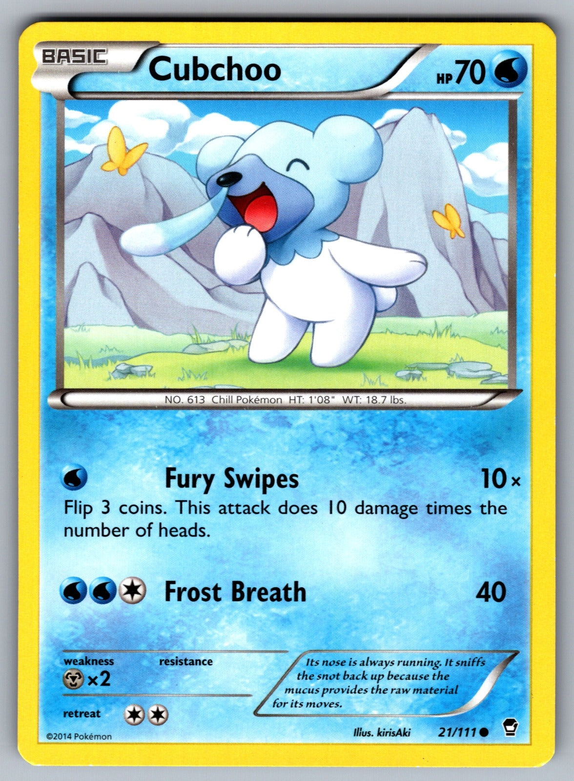 Cubchoo Common XY - Furious Fists 21/111 LP 2014