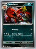 Crawdaunt Uncommon ME01: Mega Evolution 085/132 NM 2025