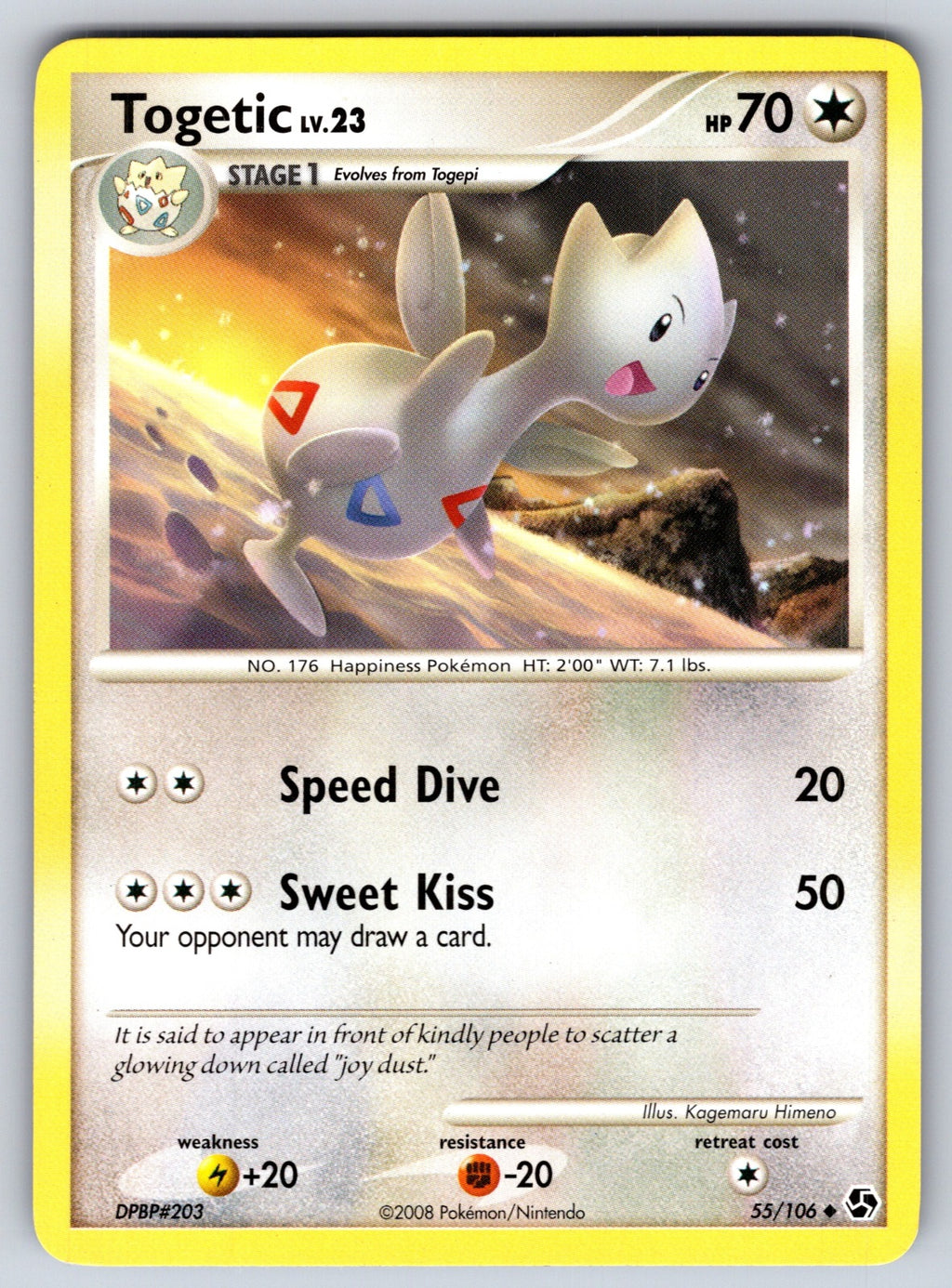 Togetic Uncommon Great Encounters 55/106 LP 2008