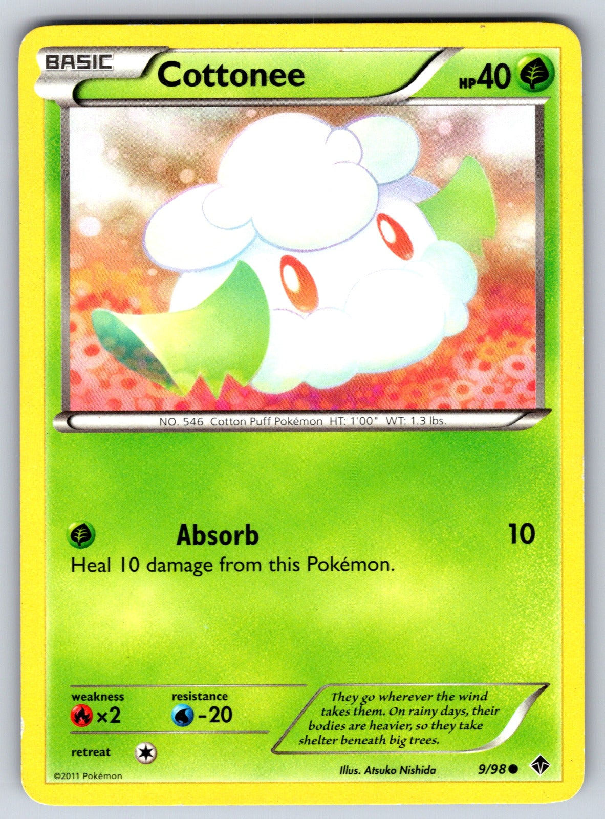 Cottonee (9) Common Emerging Powers 9/98 LP 2011