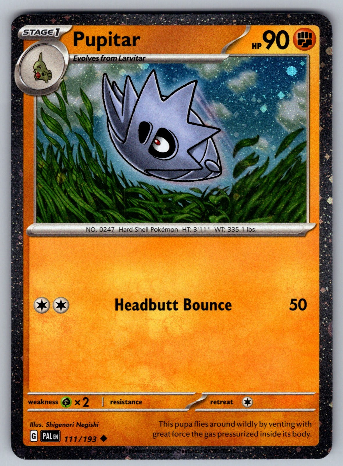 Pupitar Uncommon SV02: Paldea Evolved 111/193 NM 2023