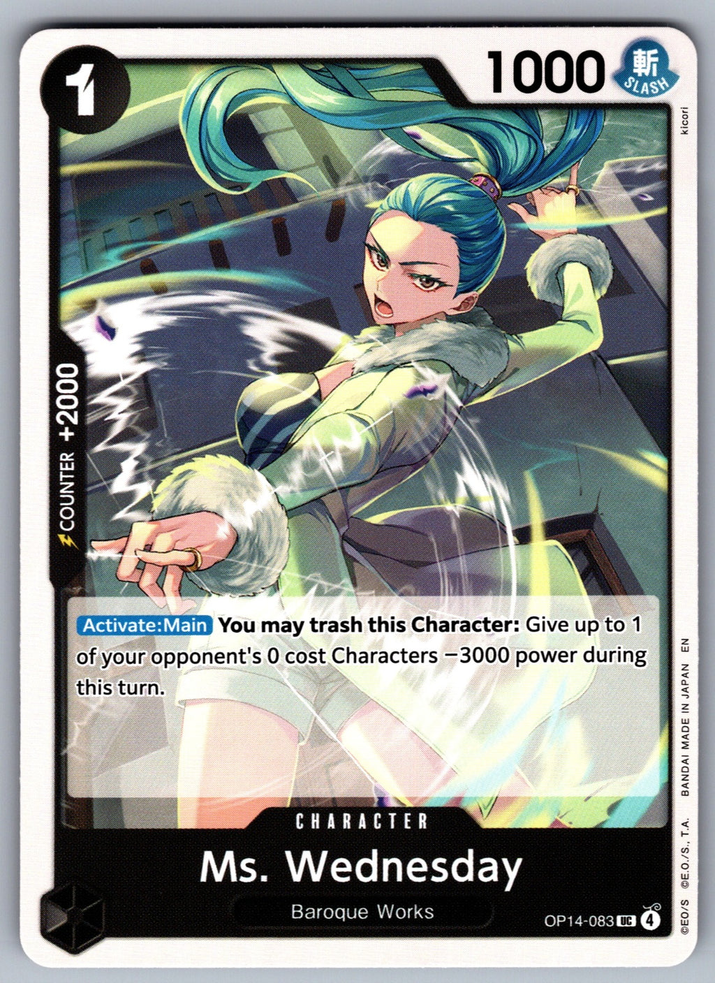 Ms. Wednesday UC The Azure Sea's Seven OP14-083 NM 2026