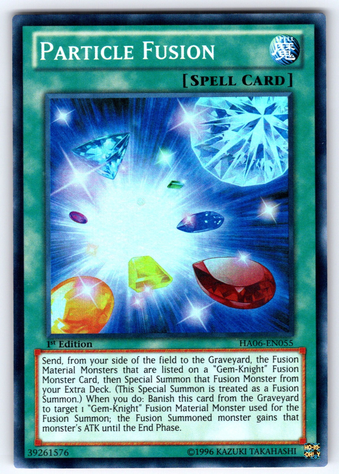 Particle Fusion Unlimited Super Rare Hidden Arsenal 6: Omega Xyz HA06-EN055 NM 2