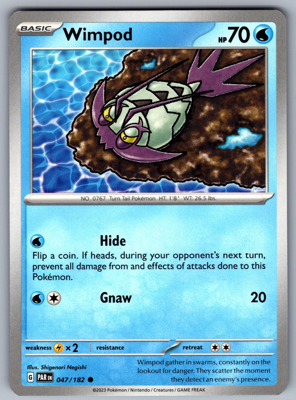 Wimpod Common SV04: Paradox Rift 047/182 NM 2023