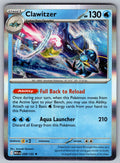 Clawitzer Holo Rare ME01: Mega Evolution 038/132 NM 2025