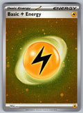 Basic Lightning Energy (Cosmos Holo) Holo Common SVE: Scarlet & Violet Energies 