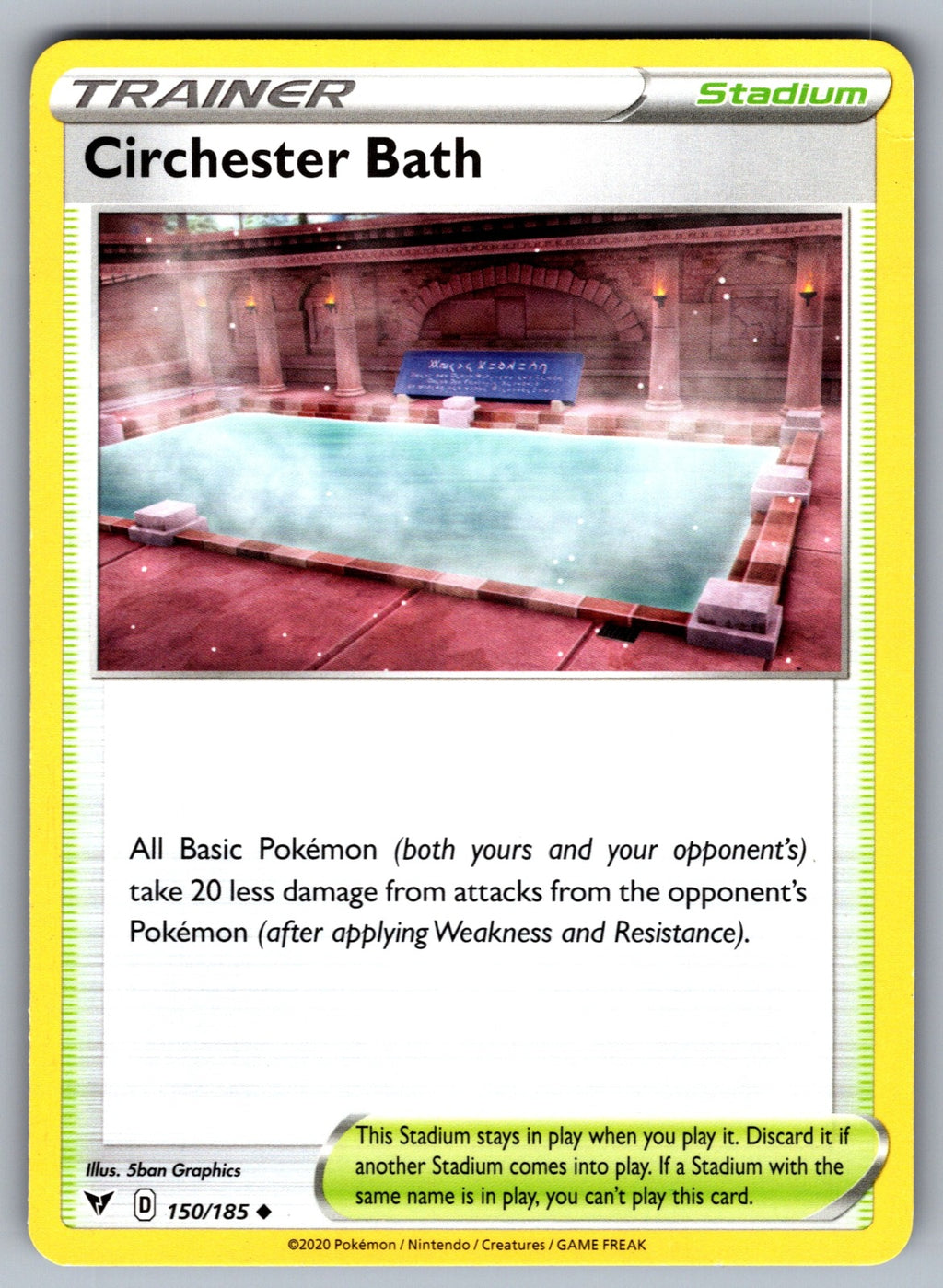 Circhester Bath Uncommon SWSH04: Vivid Voltage 150/185 NM 2020