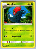 Accelgor Uncommon SM - Crimson Invasion 9/111 NM 2017