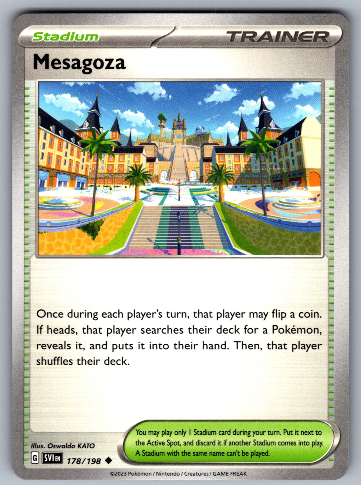 Mesagoza Uncommon SV01: Scarlet & Violet Base Set 178/198 NM 2023
