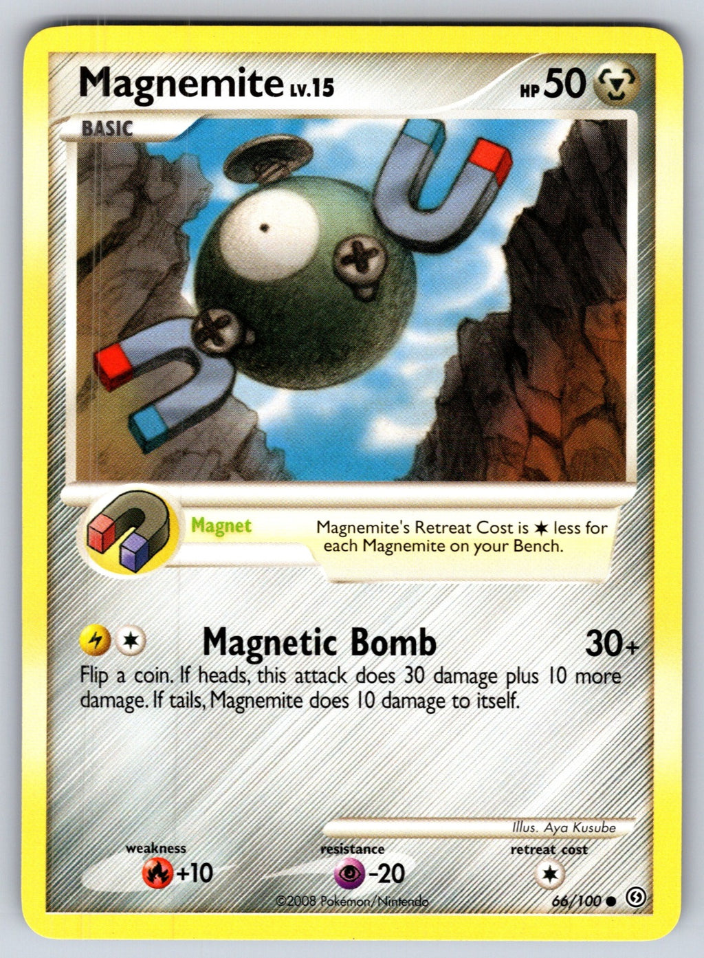 Magnemite (66) Common Stormfront 66/100 LP 2008