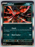 Yveltal Holo Rare ME01: Mega Evolution 088/132 NM 2025
