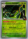 Team Rocket's Spidops Reverse Holo Rare SV10: Destined Rivals 020/182 NM 2025