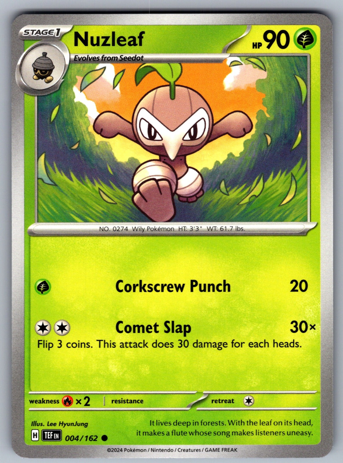 Nuzleaf Common SV05: Temporal Forces 004/162 NM 2024