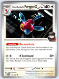 Team Rocket's Porygon-Z Uncommon SV10: Destined Rivals 155/182 NM 2025