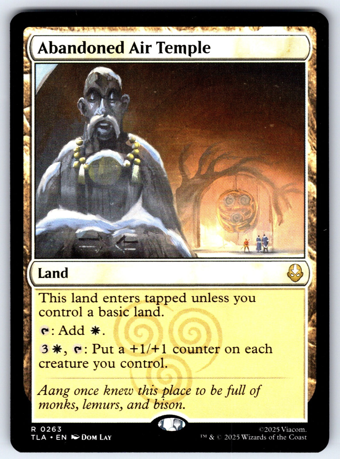 Abandoned Air Temple R Avatar: The Last Airbender 263 NM 2025