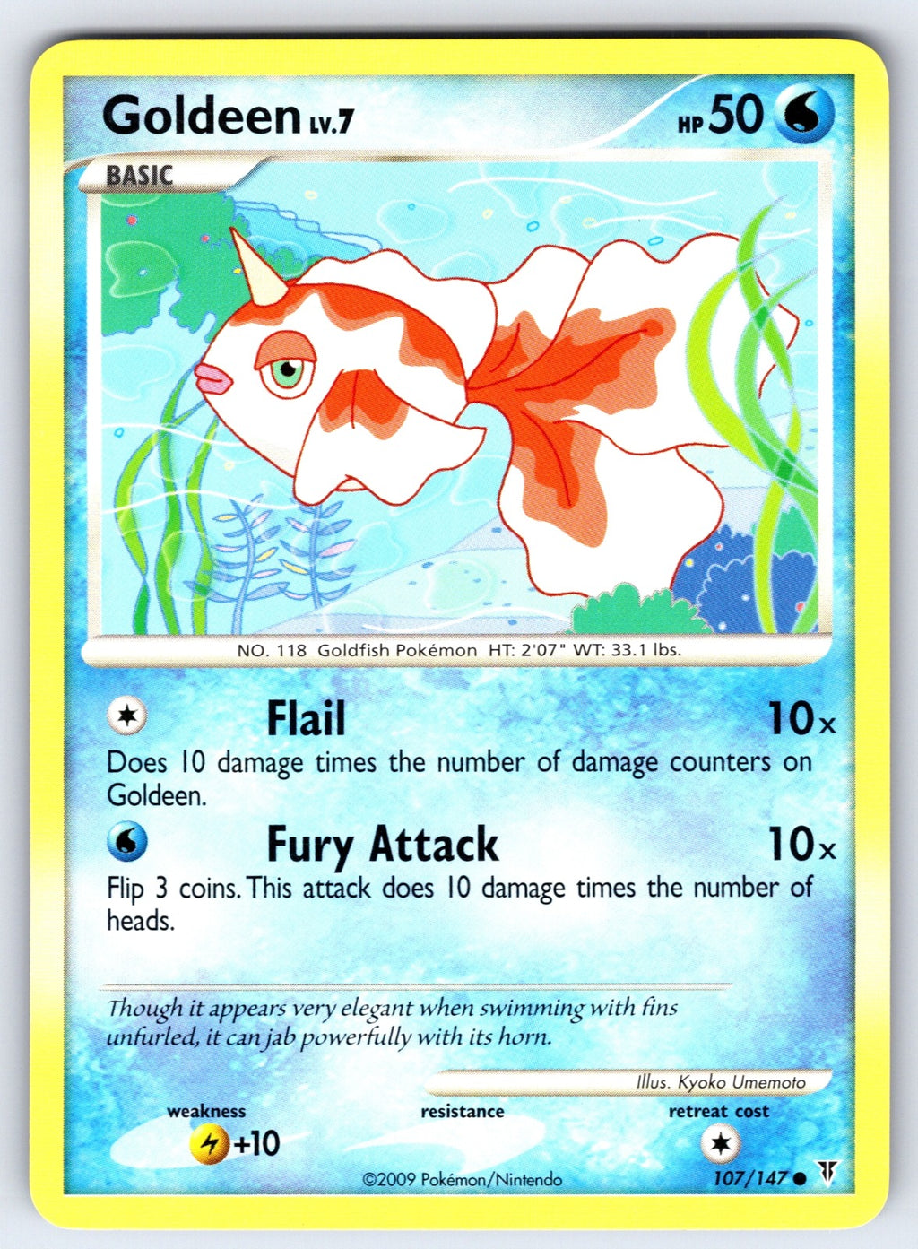 Goldeen Common Supreme Victors 107 LP 2009