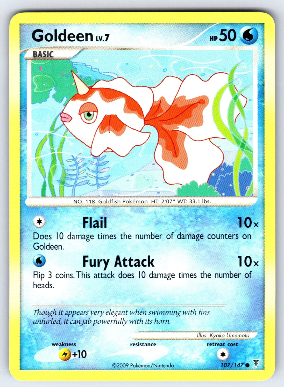 Goldeen Common Supreme Victors 107 LP 2009