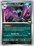 Team Rocket's Golbat Uncommon SV10: Destined Rivals 121/182 NM 2025