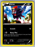 Zorua Common XY Base Set 72/146 LP 2014