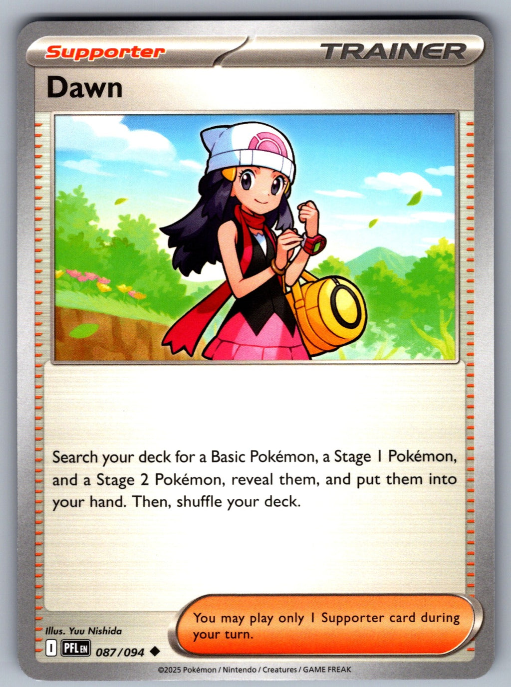 Dawn Uncommon ME02: Phantasmal Flames 087/094 NM 2025