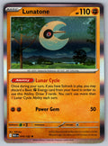 Lunatone Holo Rare ME01: Mega Evolution 074/132 NM 2025