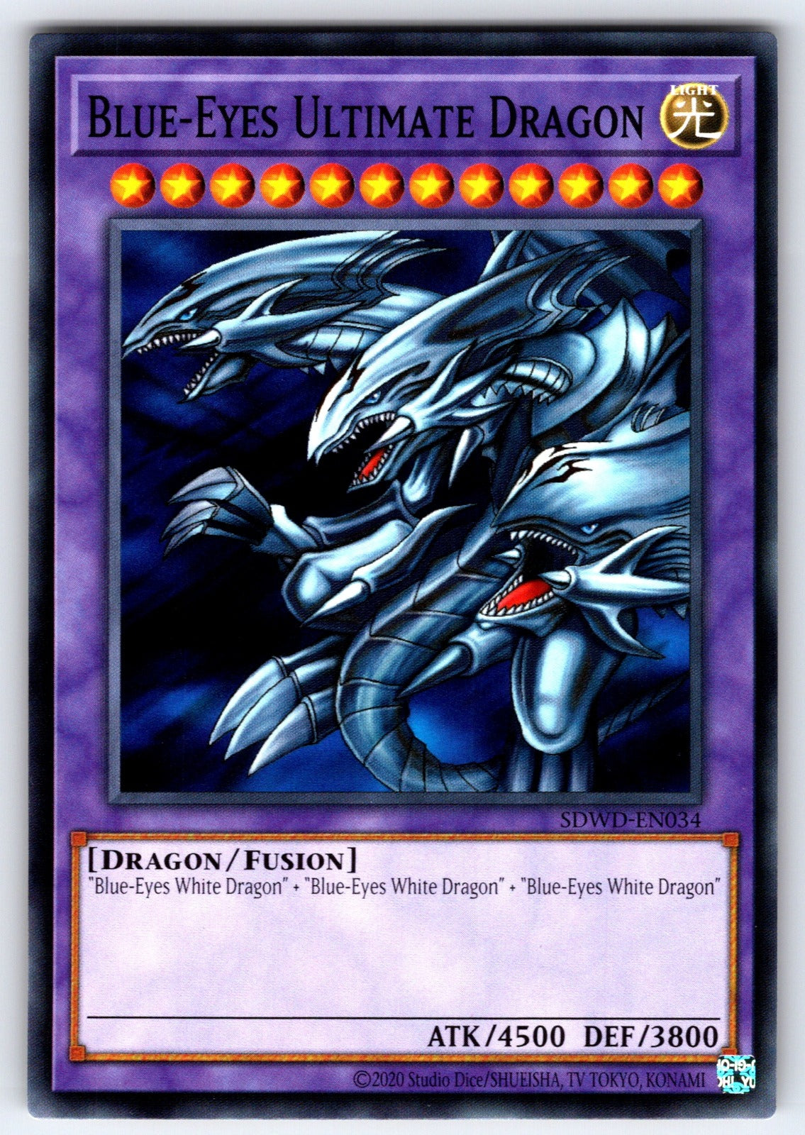 Blue-Eyes Ultimate Dragon Unlimited Common Structure Deck: Blue-Eyes White Desti