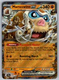 Mamoswine ex - Holo Double Rare SV09: Journey Together 079/159 NM 2025