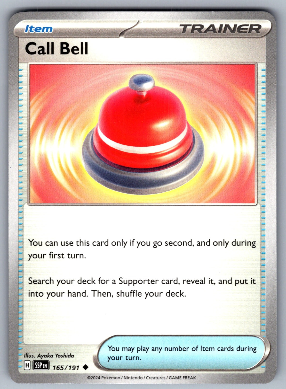 Call Bell Uncommon SV08: Surging Sparks 165/191 NM 2024
