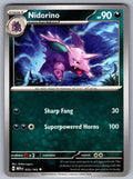 Nidorino Uncommon SV: Scarlet & Violet 151 033/165 NM 2023